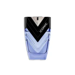 Sapil Iconic Eau de Parfum for Men Long Lasting Dubai Perfume Woody Aromatic Scent with Lavender Lemon Patchouli & Vetiver 3.4 Oz 100ml Premium Arabic Fragrance Gift for Any Occasion