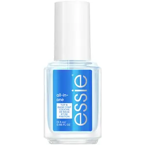 Essie Nail Care, Vegan, Clear Base Coat And Top Coat, All In One, 0.46 Fl Oz