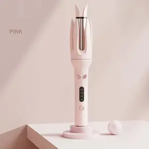 Automatic Hair Curler with 28mm Barrel, 4 Temperature Modes, Smart Timer & Sensor, Long-Lasting Waves, Safety Auto Shut-Off