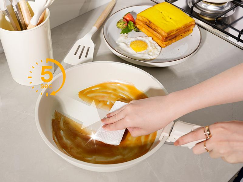 [Official] Astercook 22pcs Detachable Handle Nonstick Cookware Set- Featuring Frying Pans, Saucepans, Steamer, Silicone Shovel Spoon & Tongs Day gift