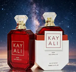 Kayali Eden Juicy Apple 01 EDP 100ml | Fruity Floral Unisex Fragrance | Red Apple, Raspberry Blossom, Lychee, Vanilla Flower, Amber & Musk | Fresh Long-Lasting Scent