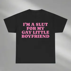 I Am Obsessed With My Adorable Gay Boyfriend Shirt Funny LGBT Apparel For Lesbian And Gay Friends Meme Tee Perfect Gift For Your Girlfriend Crewneck Menswear