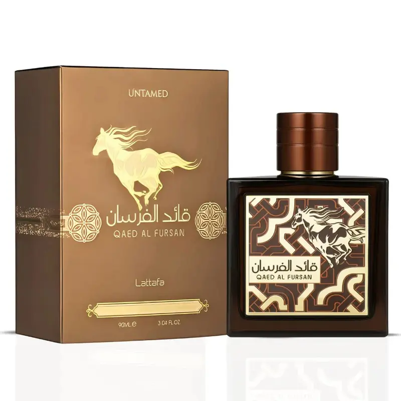 Lattafa Qaed Al Fursan Untamed - Eau De Parfum Long-Lasting Fragrance for Unisex, 3.04 Ounce / 90ml