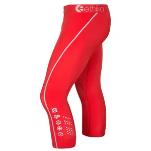 Subzero Performance - Neon Red | Mens 3/4 Tight
