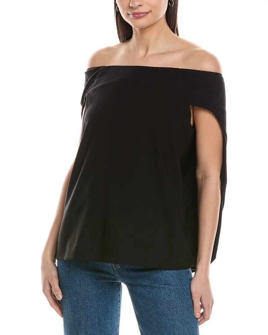 WeWoreWhat Off-Shoulder Cape Top