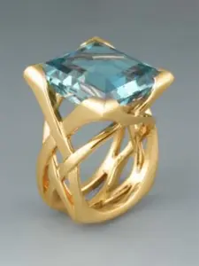 1 Pc Romantic Cubic Zirconia Solitaire Engagement Ring For Women For Wedding Engagement Anniversary Party Jewelry Valentine's Day Gift