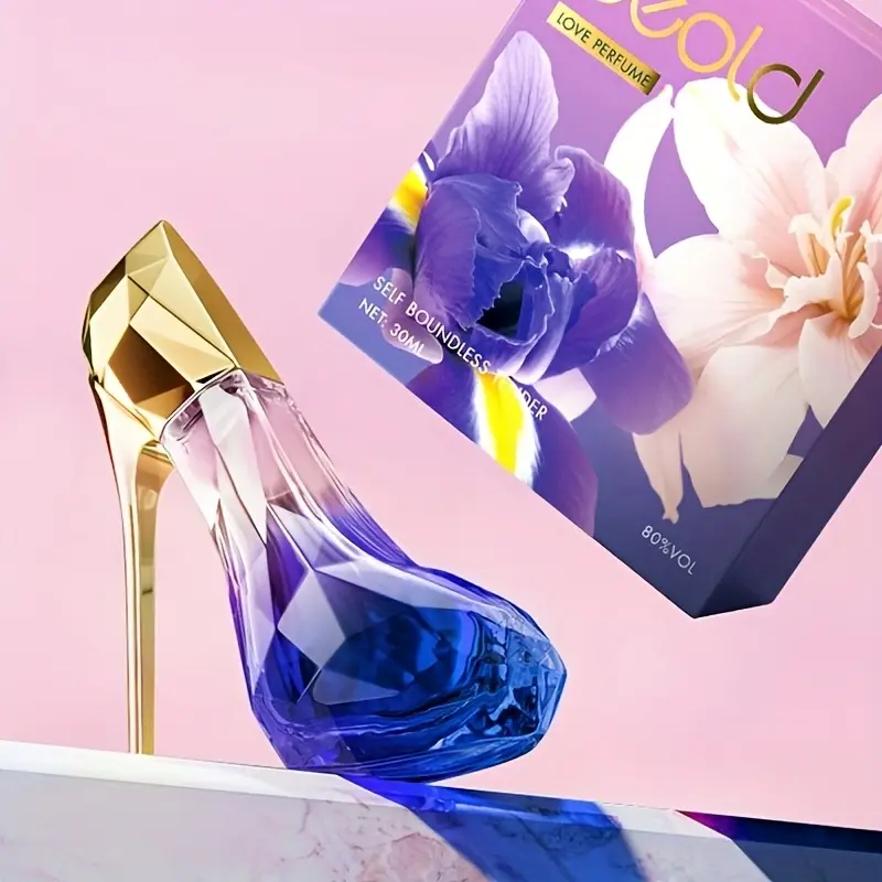1.01 fl oz Self Boundless High Heel Shoes Perfume, Wooden Flower Tone Women'S Perfume, with Fragrant Flowers, Suitable for Daily, Travel And Holiday Gifts summervibes,