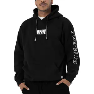 Pro Club Men's Embroidered Logo Heavyweight Pullover Hoodie (13oz)