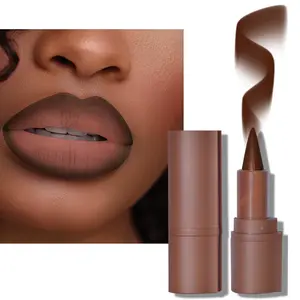 2-in-1 Gradient Lip Liner and Lipstick Lip Combo Set - Achieve Flawless Contour and Gradual Ombre Effect with Easy-to-Use Crayon Form and Cone Tip - Non-Smudging, Long-Lasting