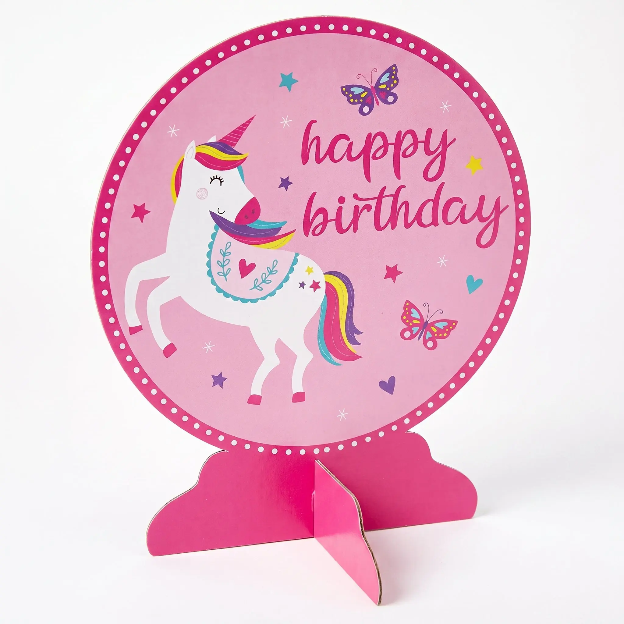 Enchanting Unicorn Birthday Table Decoration