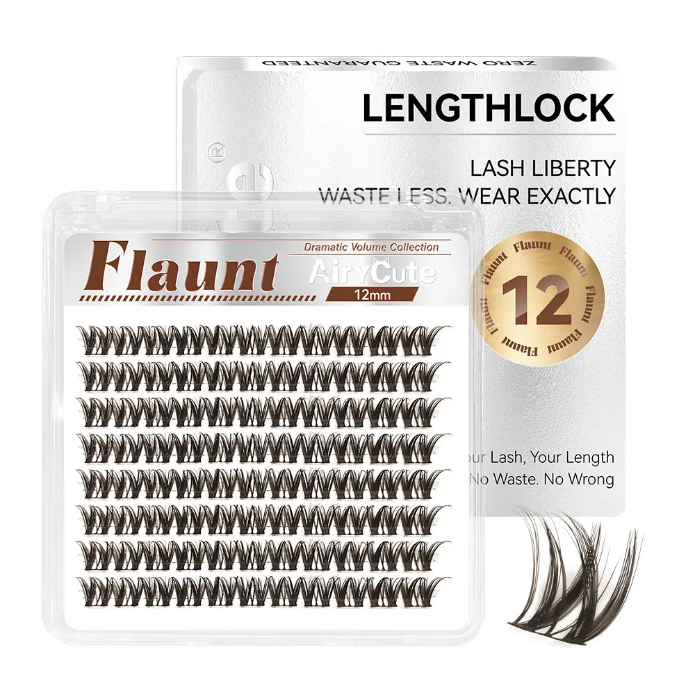 Dark Brown Flaunt One-Length-12mm
