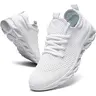 Men's Mesh Fabric Sneakers - Lightweight, Breathable, Non-Slip Male Gym Shoes for Outdoor Running, Walking - Casual Athletic Footwear