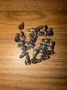 Silver aglet for DIY crafts & shoes