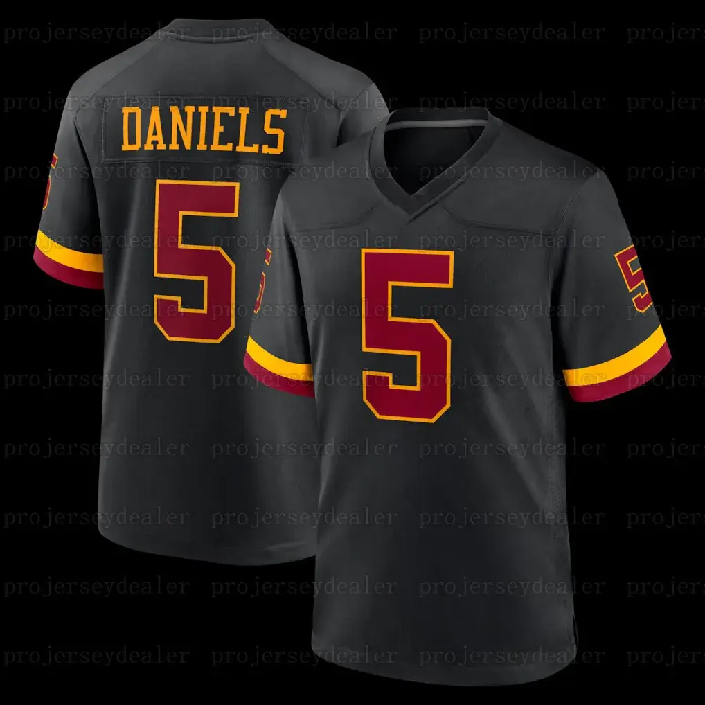 Men Jayden Daniels Washingtons Commanders 2026 Football Jerseys Terry McLaurin Bobby Wagner Mike Sainristil Da'Ron Payne