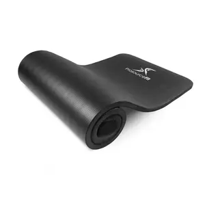 Extra Thick Yoga and Pilates Mat 1/2-inch or 1-inch Thick for Fitness