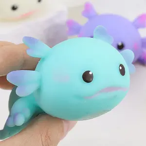 Squeeze Ball Cute Fish Relaxing Cartoon Antistress Squishy Stress Relief Slow Rising For Adults Children Stretch Toy