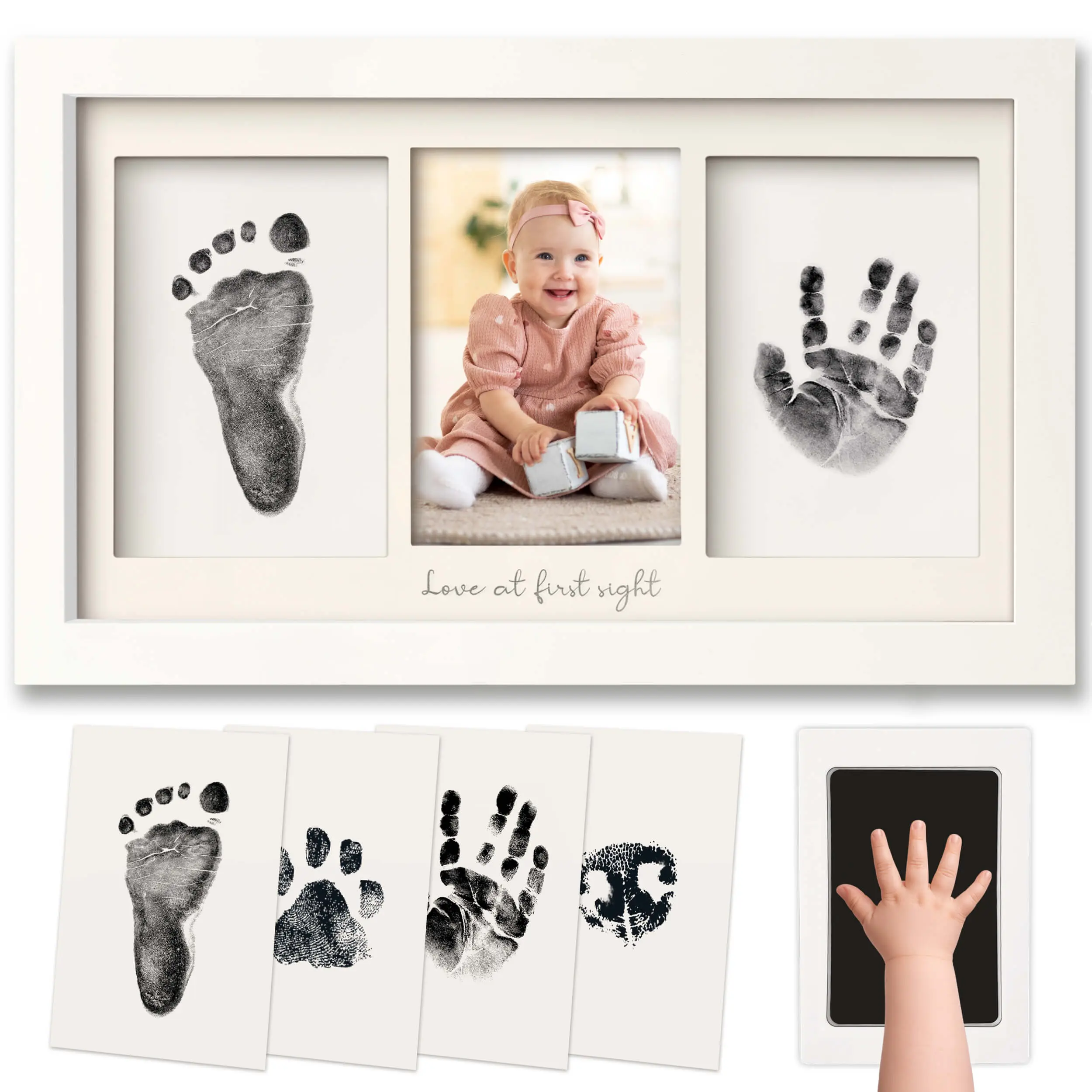 Duo Clean Touch Inkless Hand & Footprint Frame Kit