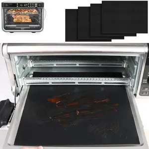 4-Pack Non-stick Reusable Air Fryer Oven Liners for Ninja DT201 Air Fryer Oven Ninja DT251