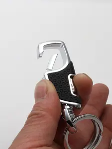 Men's Personalized Creative Waist Keychain, Car Key Chain Holder, Lock Key Ring, Unique Design, Durable Material, Perfect Gift