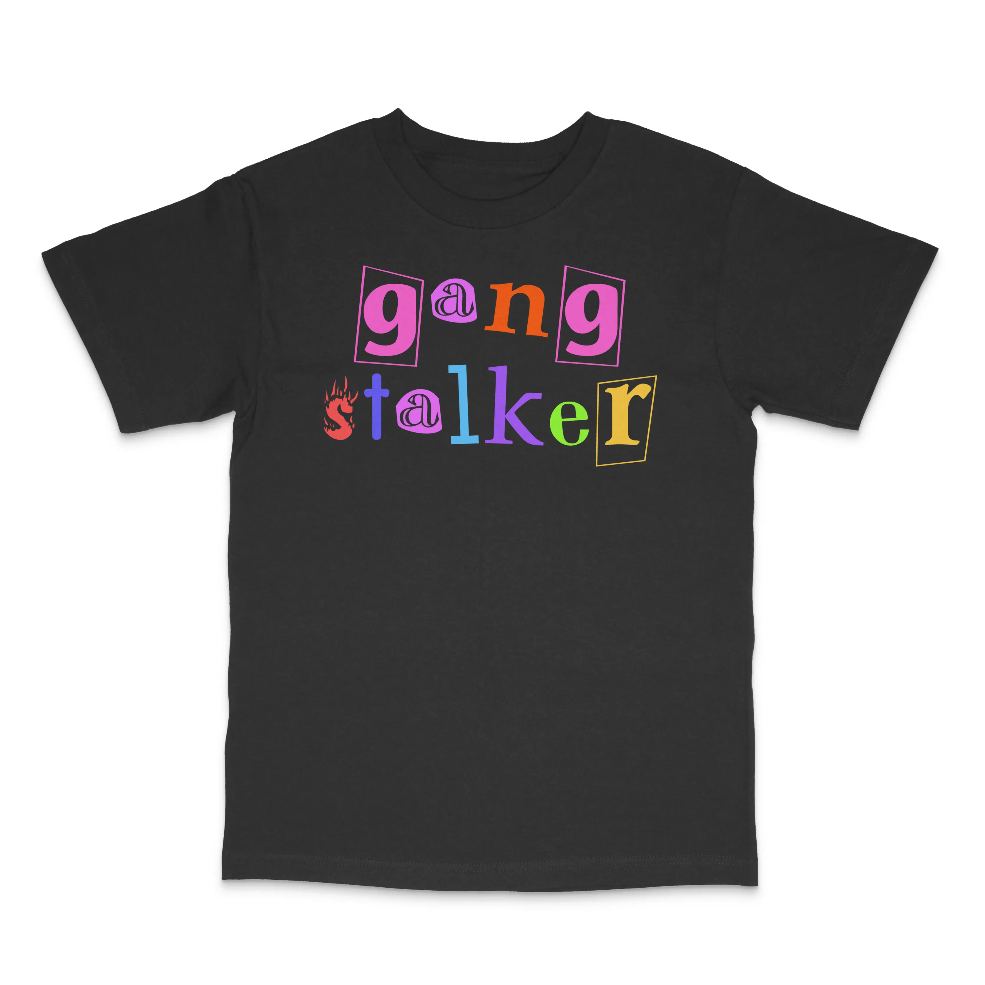 Gang Stalker Custom Printed T-Shirt Gang Stalker Custom Printed T-Shirt