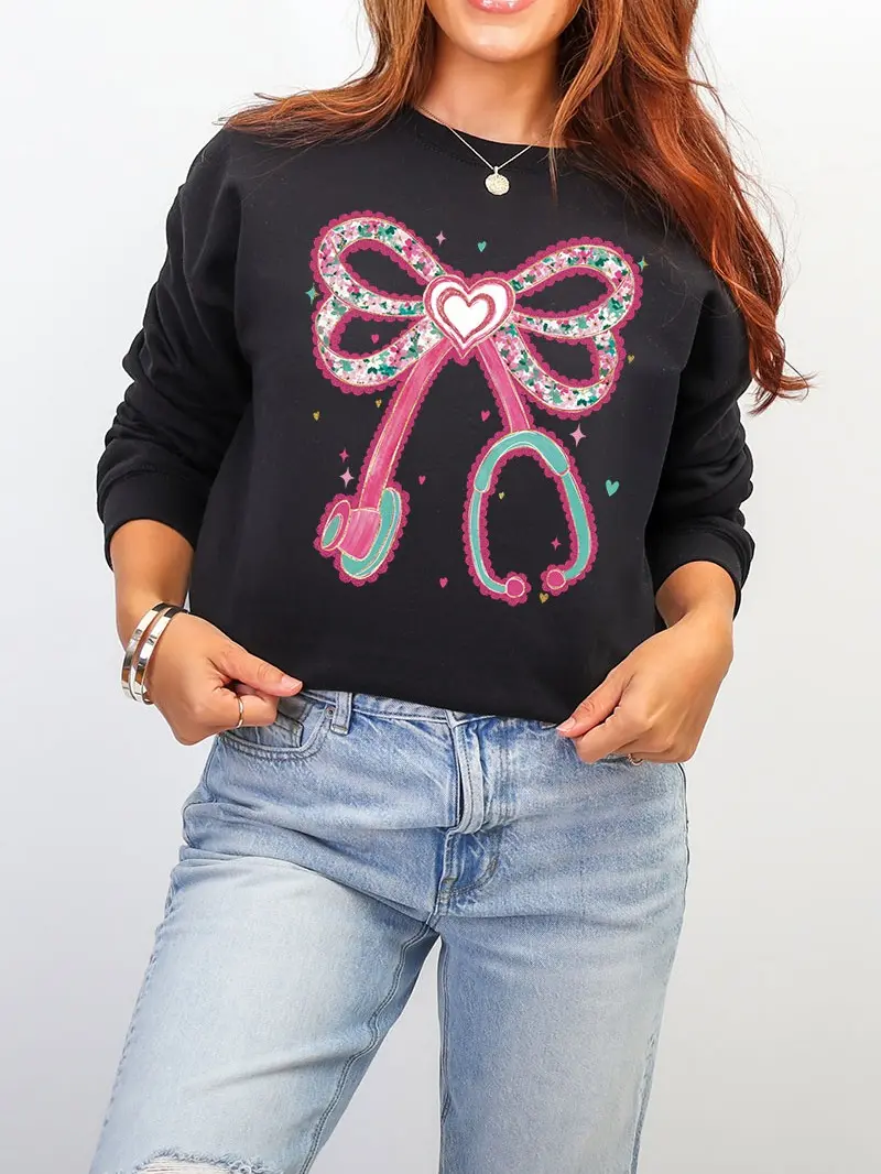 Blush Beats Ecosmart Crewneck Sweatshirt