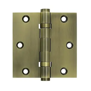 Deltana  3.5 x 3.5 in. Square Ball Bearings Hinge- Antique