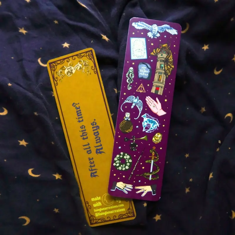 HP 7 Bookmark