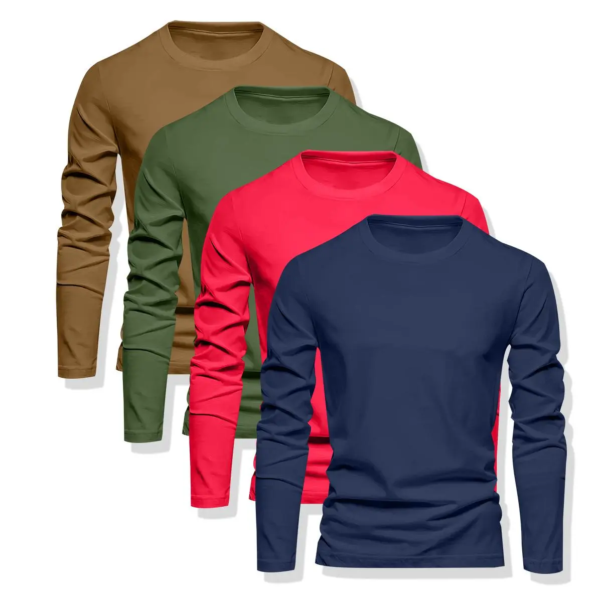 Navy Blue + Red + Green + Brown