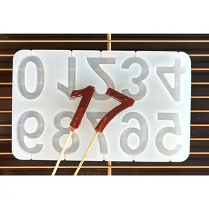 Silicone Mold #15 - Numbers