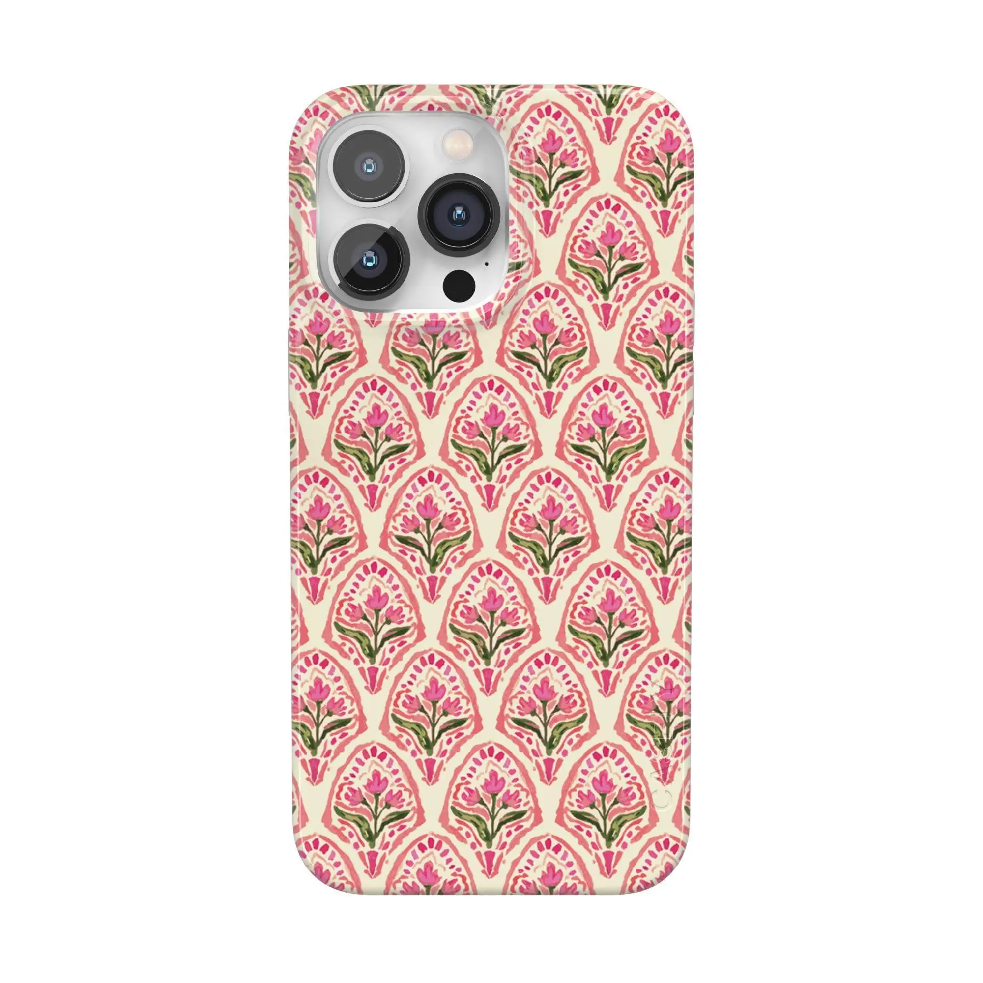 Casely iPhone 14 Pro Max Case | Jenna Palek x Casely | Tulip Tapestry | Compatible with MagSafe | Classic Ultra Thin Design