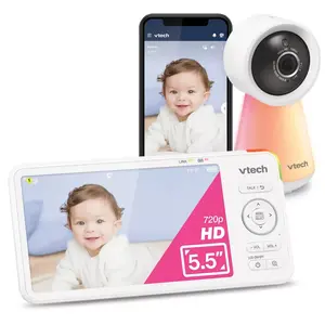 V-Tech 5.5" HD Smart Fixed Position Video Baby Monitor
