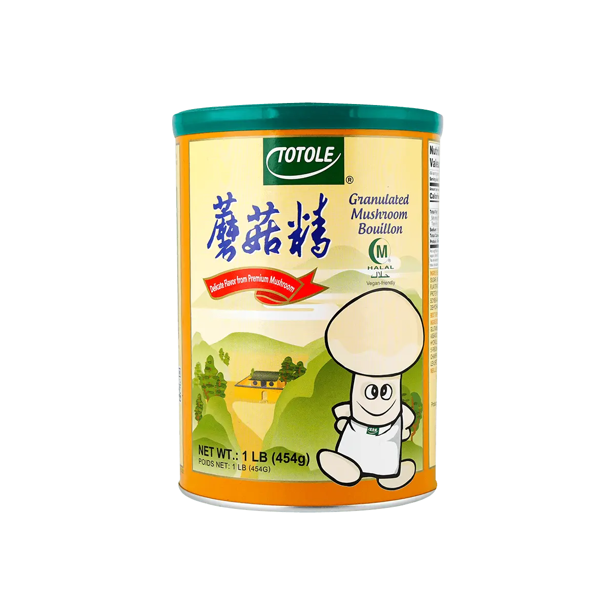 TOTOLE Mushroom Seasoning Powder - Umami Booster for Cooking, Stir-fries, Vegetables & Vegan Dishes - 454g
