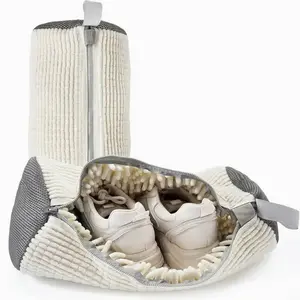 Reusable Shoe Washing Machine Bag, Large Laundry Bag for Sneakers Tennis Shoes Gym Shoes, Durable Polyester with Zipper Closure, Washable