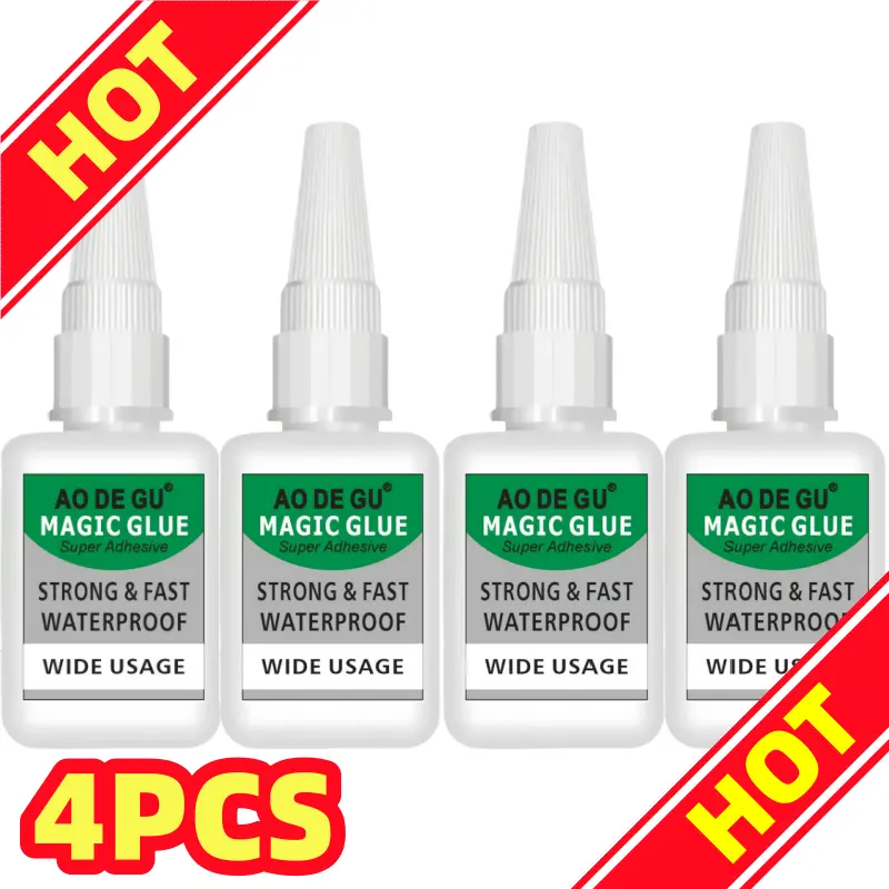 Magic Glue, Magic Glue Strong & Fast, 2026 New  Heavy-Duty Super Welding Glue, Ceramic Glue for Porcelain and Pottery Repair, Fast Drying | Heat Resistant | Waterproof Strong Adhesive, for Wood, Rubber, Leather, Plastic, Metal, Jewelry, DIY Crafts