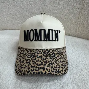 Women’s trucker hat — “Mommin” embroidery, ponytail fit — great Mother’s Day gifts for mom, wife, or stepmom
