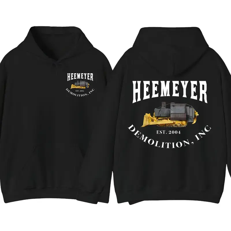 Heemeyer Demolition Inc Hoodie, Libertarian, Vintage Marvin Heemeyer And Killdozer Hoodie, Heavy Equipment Unisex Cotton, Gift For Him, MADE IN USA