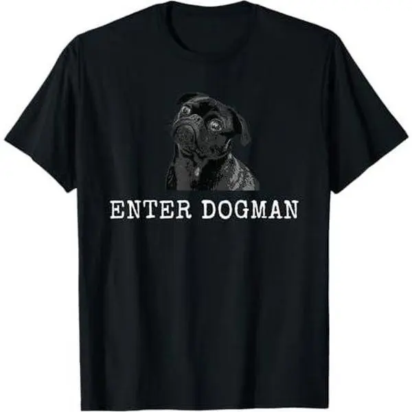 Enter Dogman Funny Dog Dad and Dog Mom T-Shirt