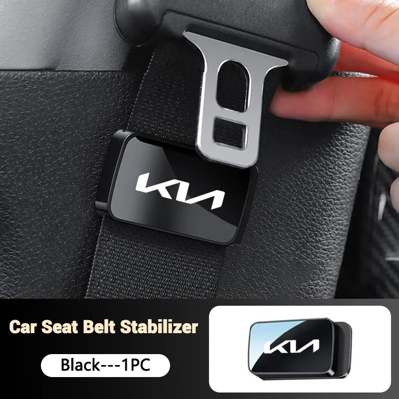 Magnetic Car Seat Belt Holder Stabilizer STICKER Automotive Car Interior Accessory For Kia KN Sportage Morning Ceed Picanto Rio ProCeed Niro Interior Accessories