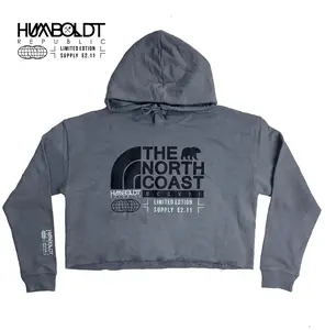 "The North Coast" Women's Cropped Hoodie