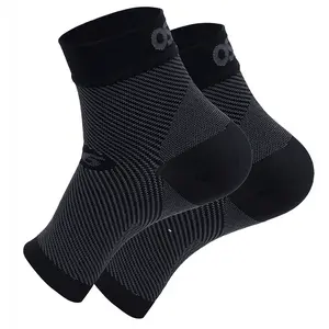 OS1st FS6 Plantar Fasciitis Black Performance Foot Sleeve 3234