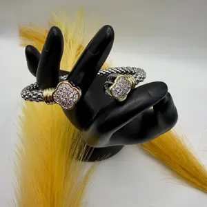 All eyes on me  Blinged Cuff Bracelet