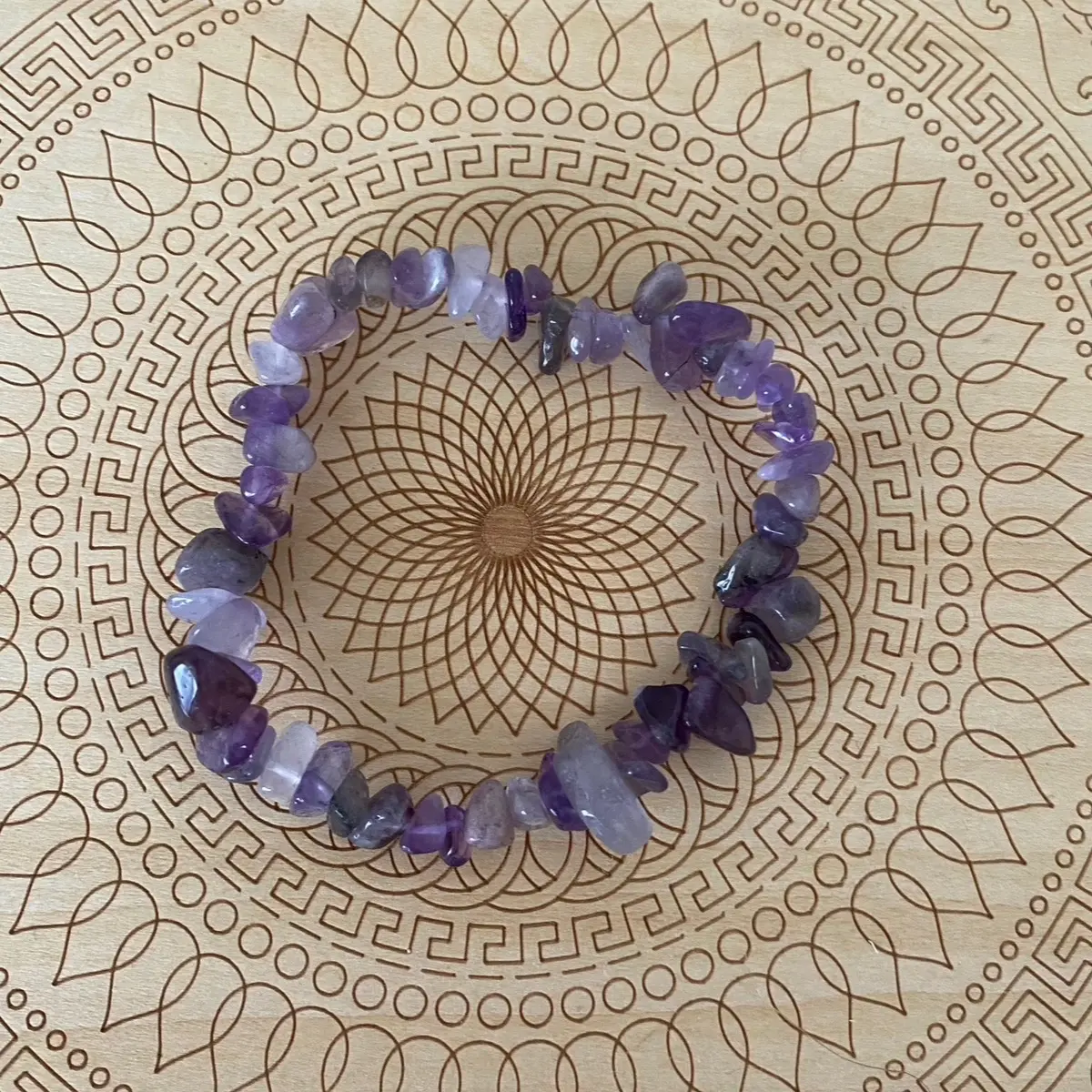 Amethyst Chip bracelet