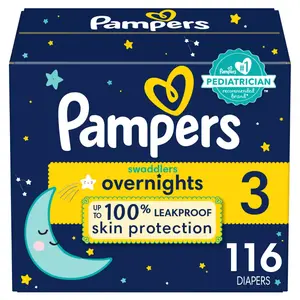 Pampers Swaddlers Active Baby Diapers Pack - Size 3 - 116ct Pampers Swaddlers Active Baby Diapers Pack - Size 3 - 116ct