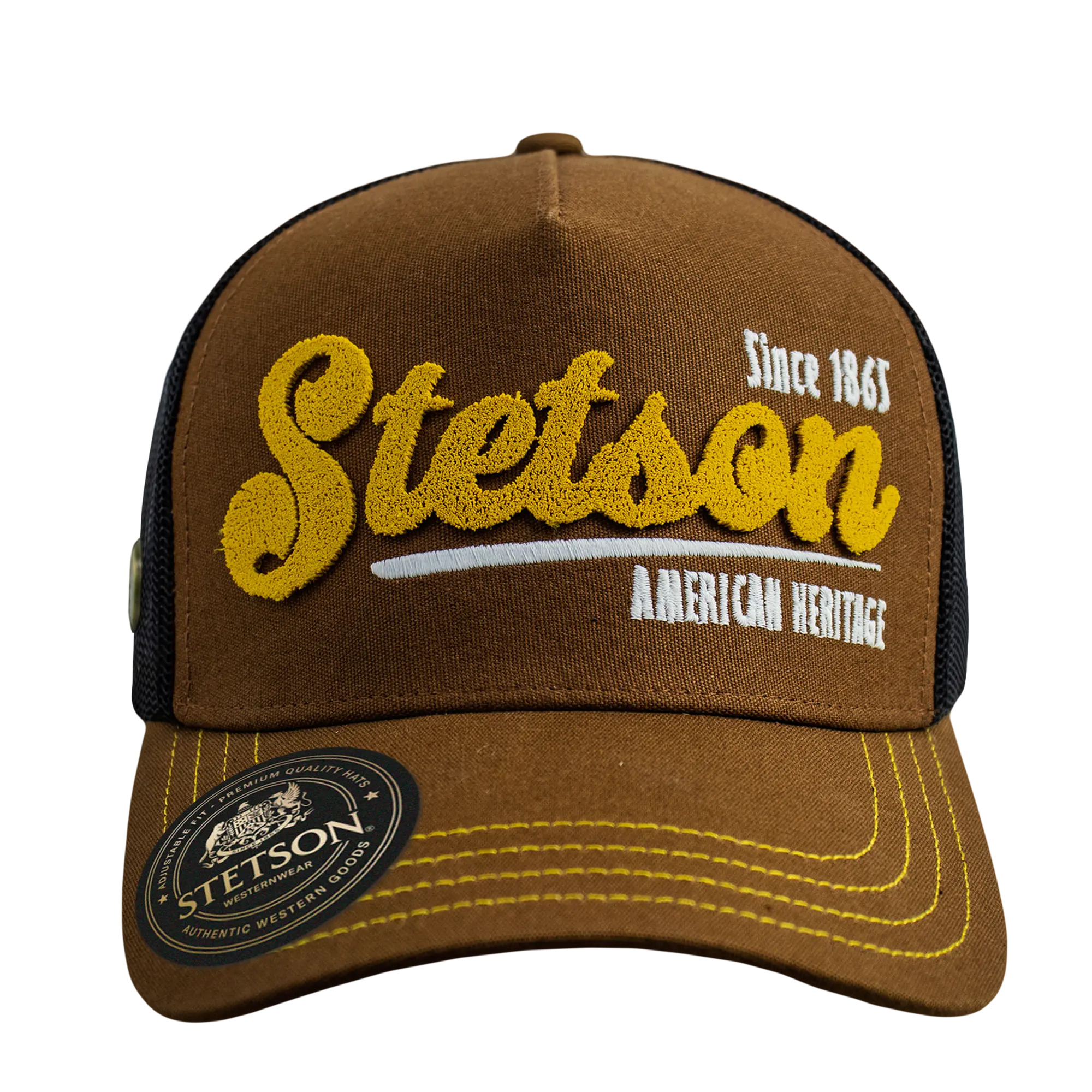Authentic Stetson Trucker Hat – Western Mesh Cap STS12