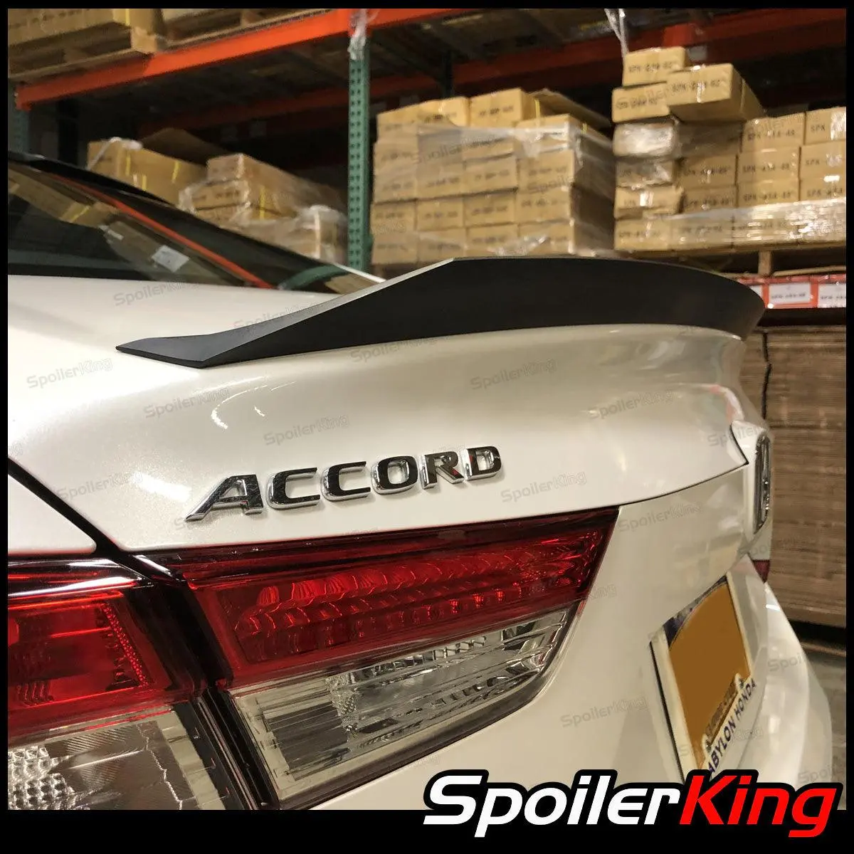 Honda Accord 4dr 2018-2022 Trunk Spoiler (284P)
