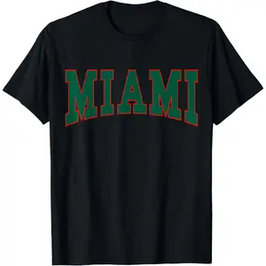 100% Cotton Miami Clothing Miami T-Shirt Fabric Menswear
