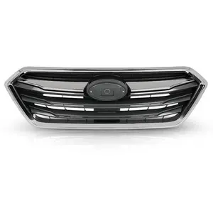 Fit For 18-19 Subaru Legacy Front Bumper Upper Grille Black Chrome 91121AL19A