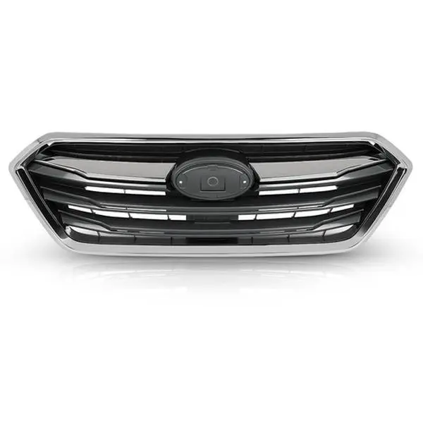 Fit For 18-19 Subaru Legacy Front Bumper Upper Grille Black Chrome 91121AL19A
