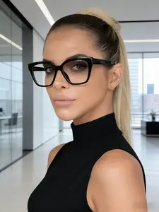 Trendy Black Oversized Square Sunglasses for Women, Fashion Gradient Shades, Versatile Face-Slimming Eyewear, Eye-Catching Streetwear Accessory for Travel, Beach, Vacation, Dating, Commuting, Daily Outfits, Back-to-School and Christmas Gift