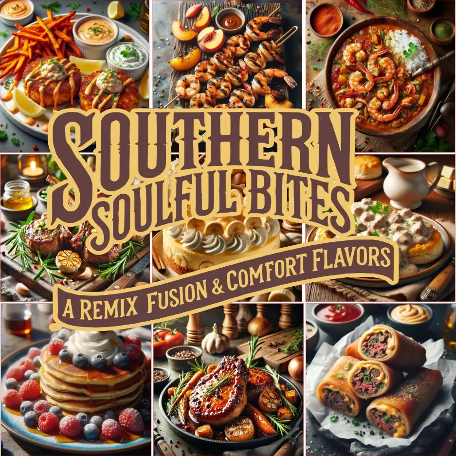 Southern Soulful Bites: A Remix Fusion & Comfort Flavors Cookbook